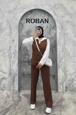 ست ژیله و شلوار جیب فیلتو هفتی وانیل