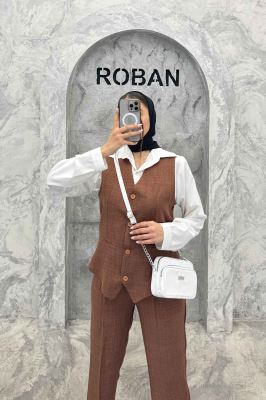 ست ژیله و شلوار جیب فیلتو هفتی وانیل