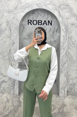 ست ژیله و شلوار جیب فیلتو هفتی وانیل