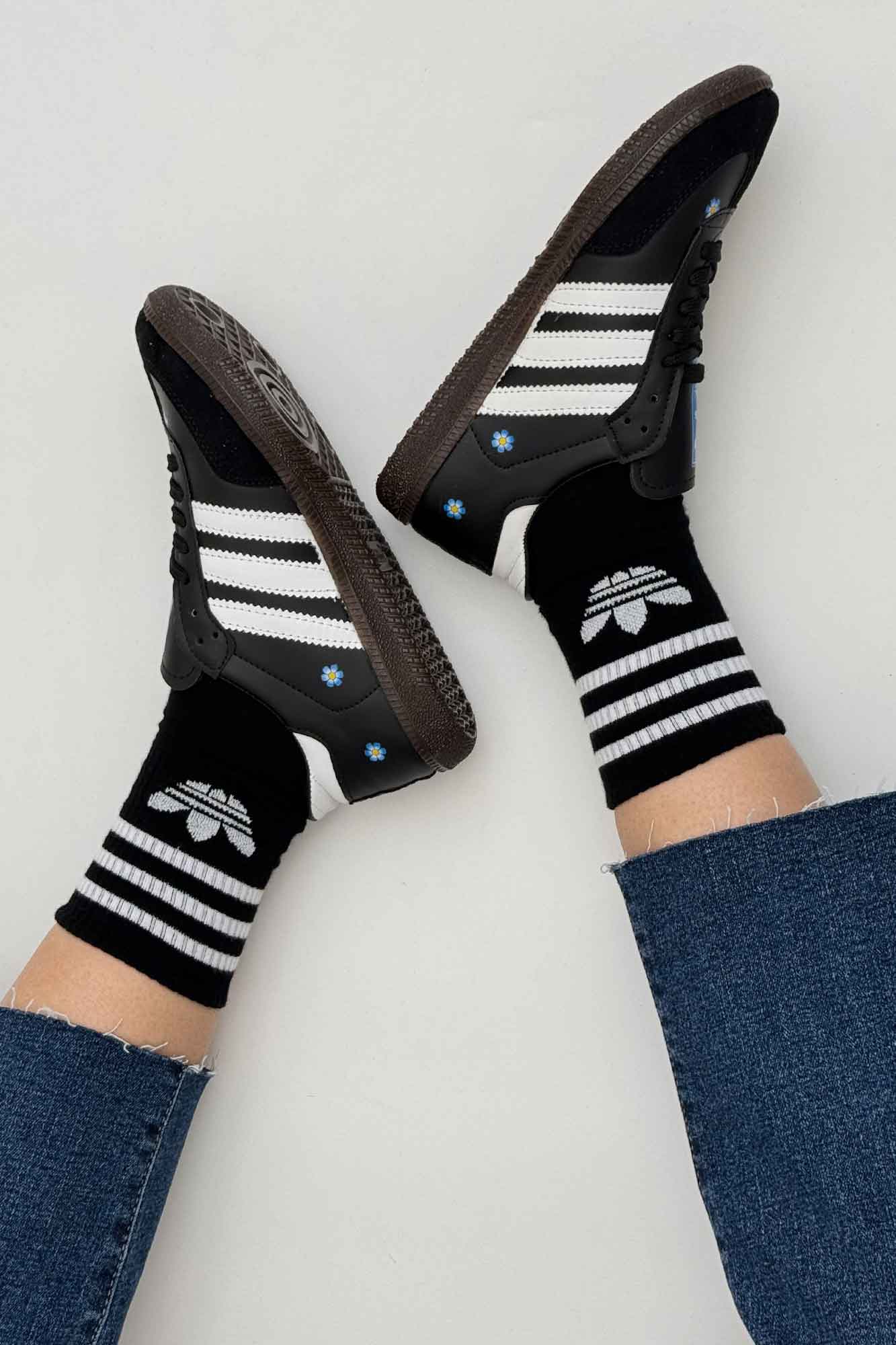 کتونی ADIDAS SAMBA گلدار 