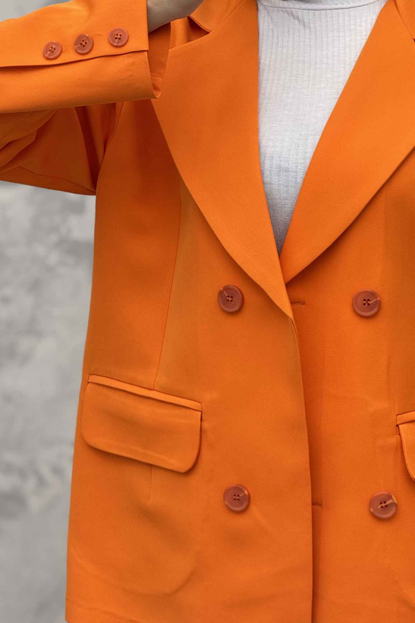 مانتو کتی دو جیب پاکتی مازراتی ساده