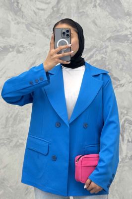 مانتو کتی دو جیب پاکتی مازراتی ساده