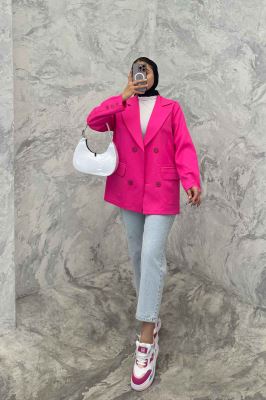 مانتو کتی دو جیب پاکتی مازراتی ساده