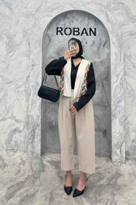 جلیقه لینن تیکه سنتی