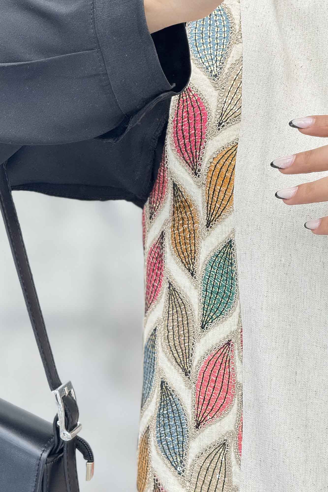 جلیقه لینن تیکه سنتی