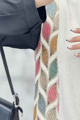 جلیقه لینن تیکه سنتی