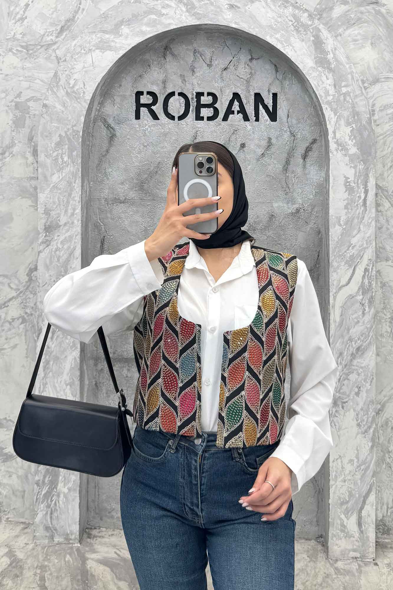 جلیقه لینن تمام سنتی