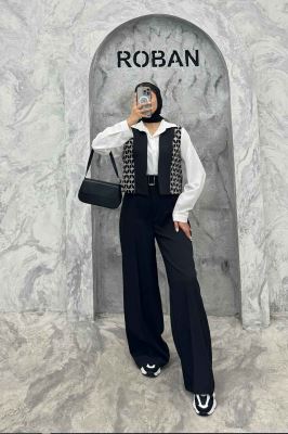 جلیقه لینن تیکه سنتی