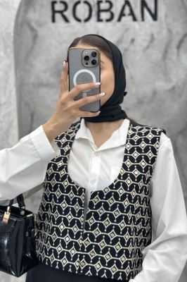 جلیقه لینن تمام سنتی