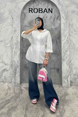 بلوز کمرگت دار کرسپو