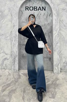 بلوز کمرگت دار کرسپو