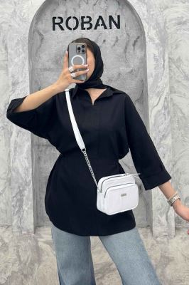 بلوز کمرگت دار کرسپو