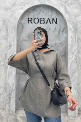 بلوز کمرگت دار کرسپو