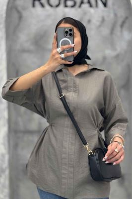 بلوز کمرگت دار کرسپو