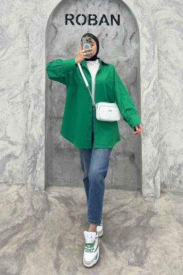 شومیز مانتویی مازراتی تک جیب 