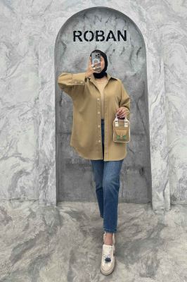 شومیز مانتویی مازراتی تک جیب 