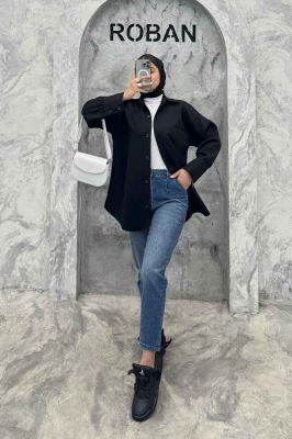 شومیز مانتویی مازراتی تک جیب 