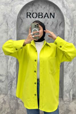 شومیز مانتویی مازراتی تک جیب 