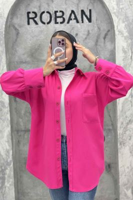 شومیز مانتویی مازراتی تک جیب 