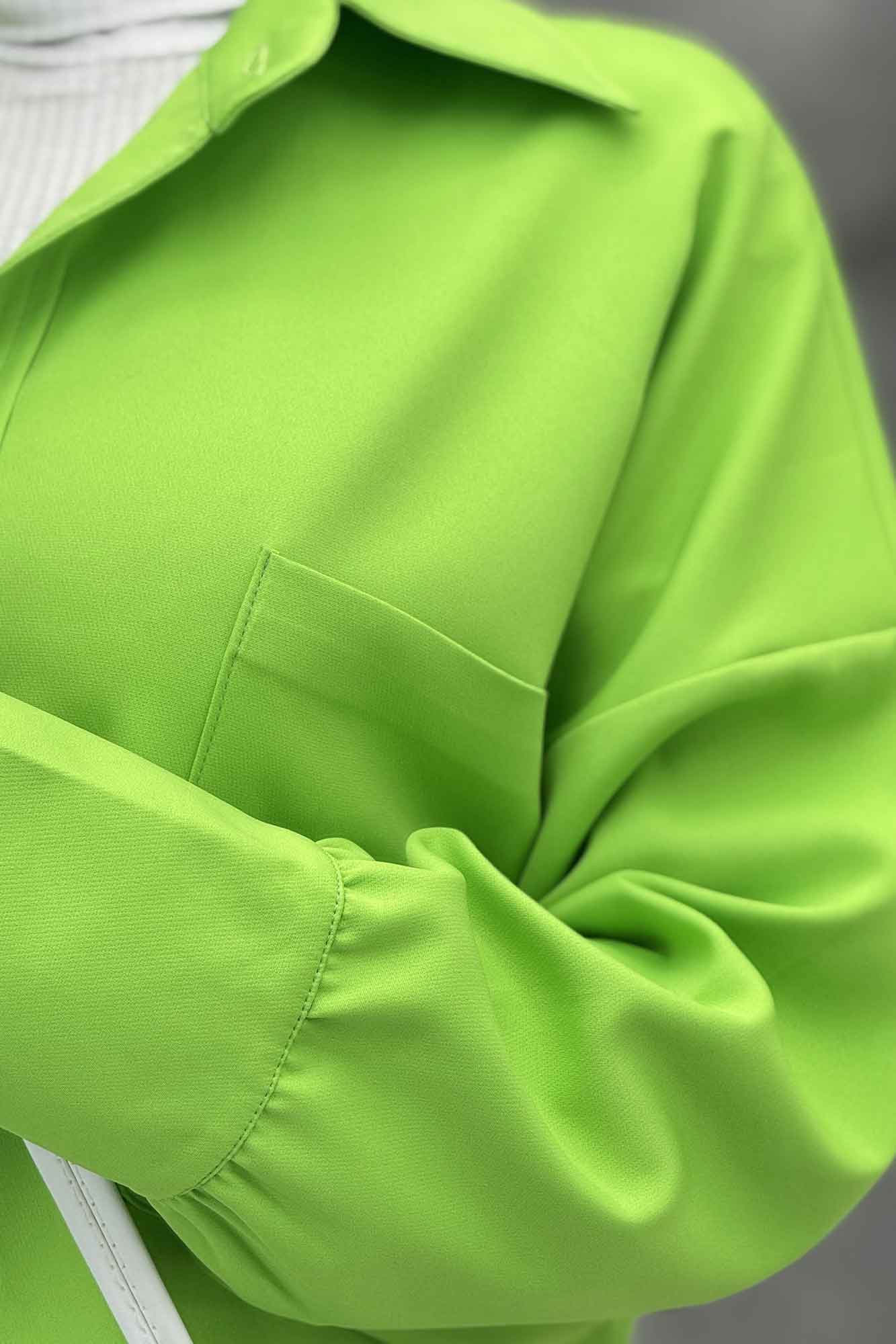 شومیز مانتویی مازراتی تک جیب 