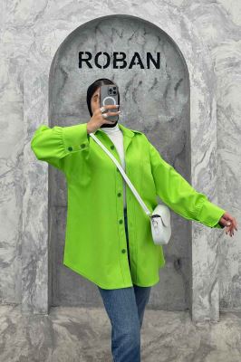 شومیز مانتویی مازراتی تک جیب 