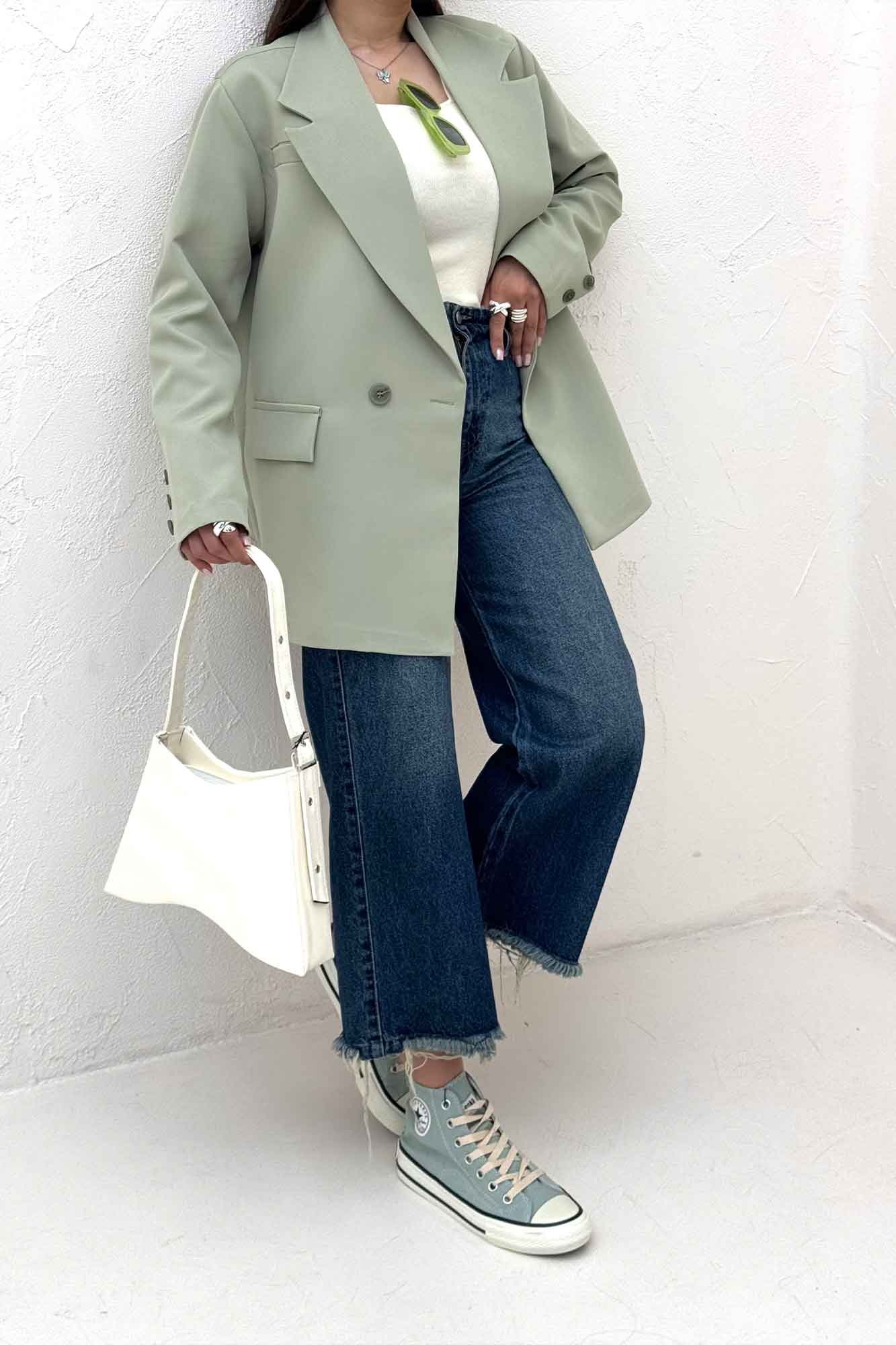 مانتو کتی مازراتی سه جیب دو دکمه