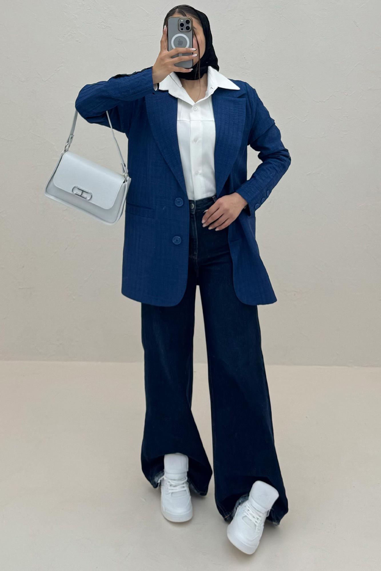 کت یقه انگلیسی جیب فبلتو شانتون زیپی