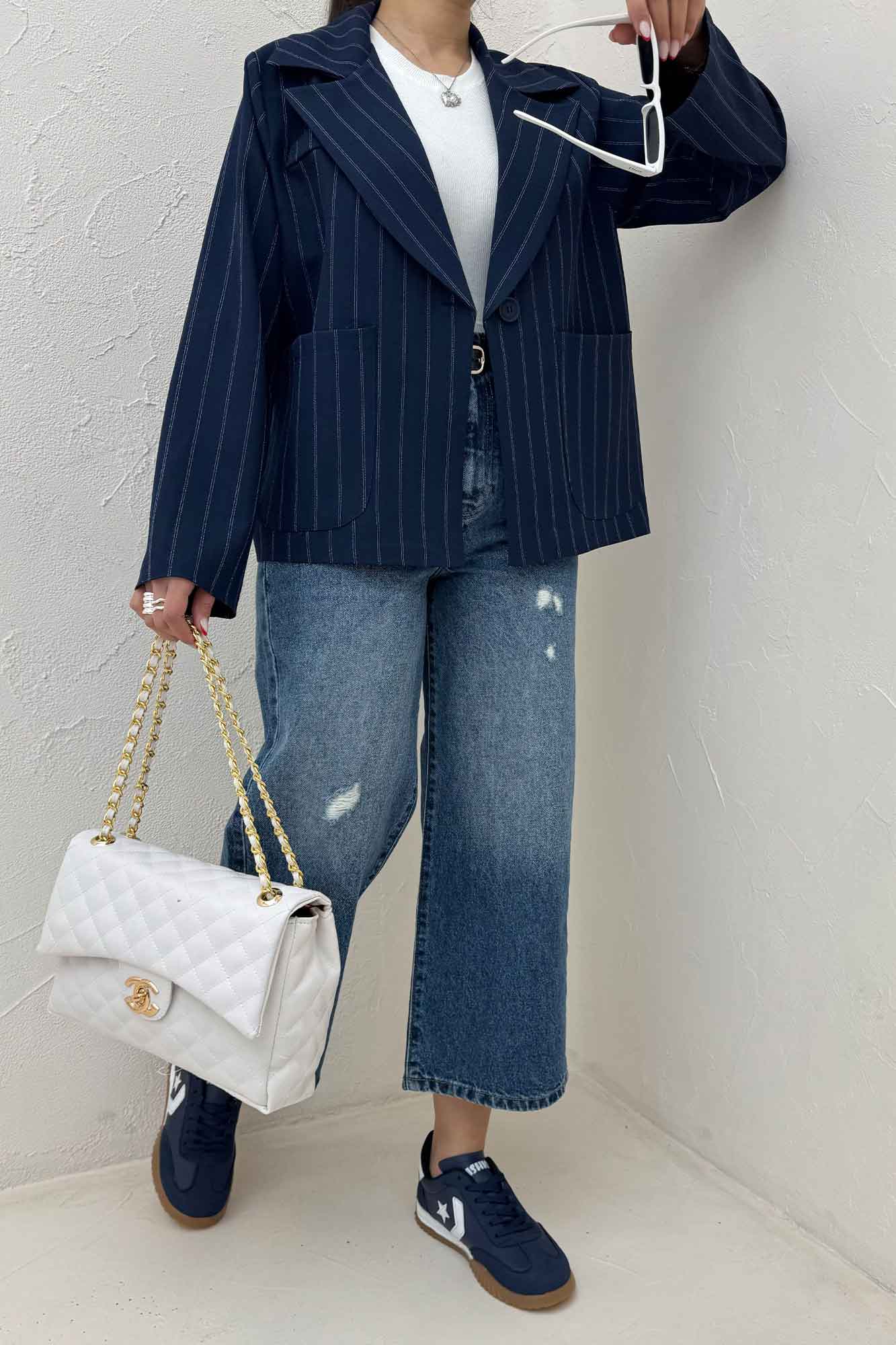 کت تک دکمه بریاق دیپلمات سه جیب