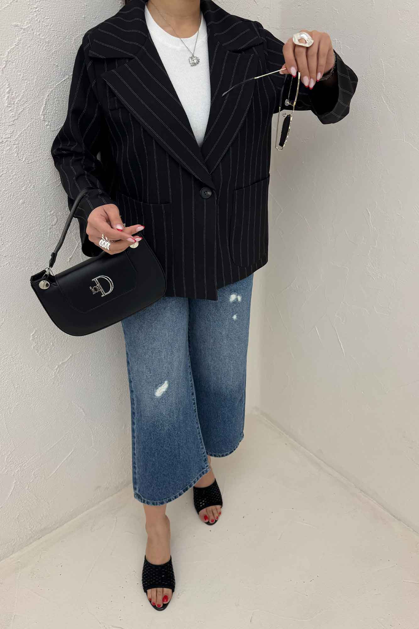 کت تک دکمه بریاق دیپلمات سه جیب