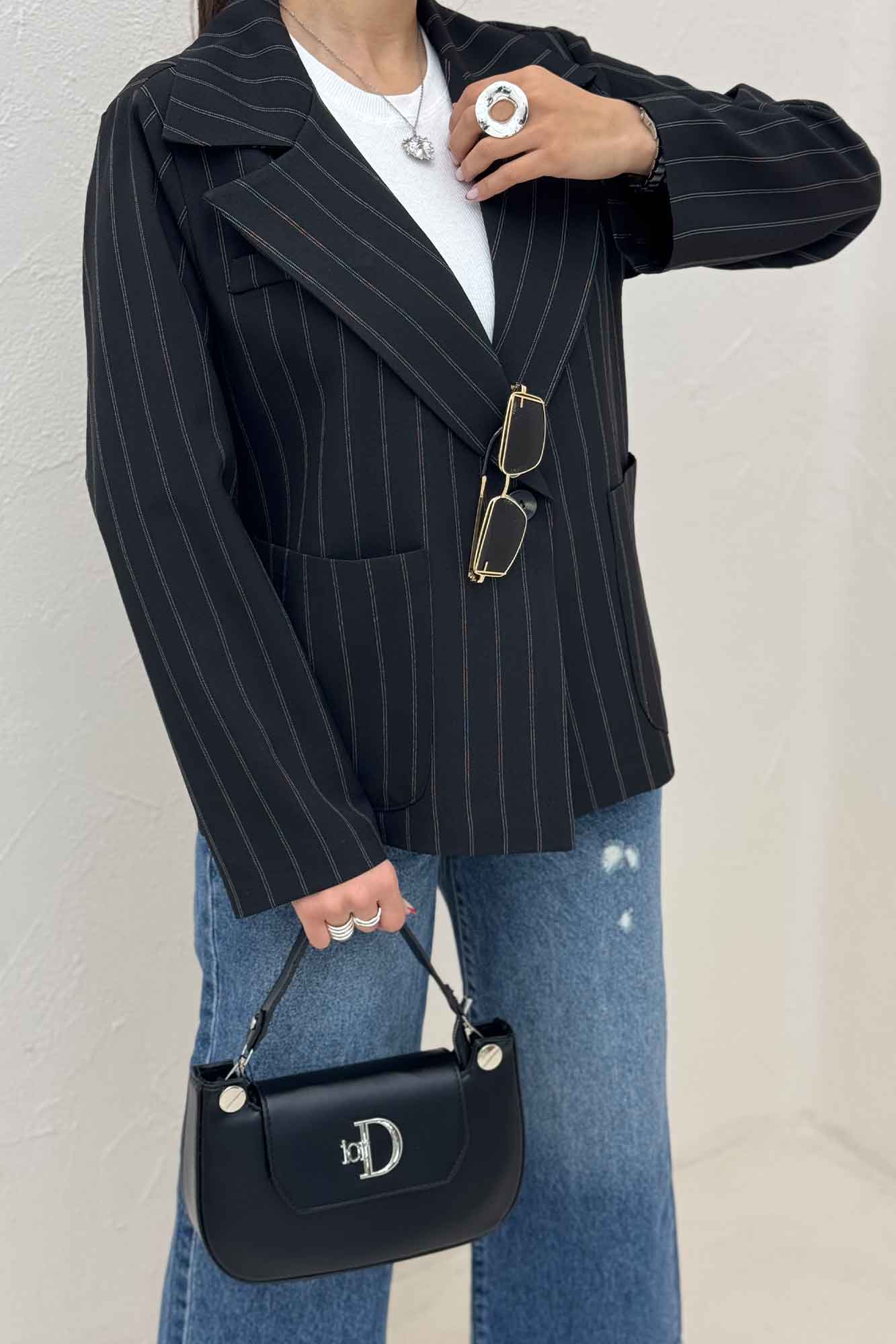 کت تک دکمه بریاق دیپلمات سه جیب