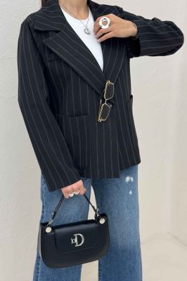 کت تک دکمه بریاق دیپلمات سه جیب