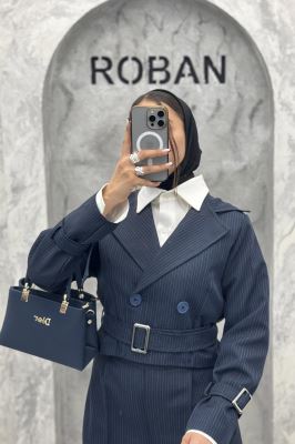 ست کت و شلوار آستین سگک دار دیپلمات R