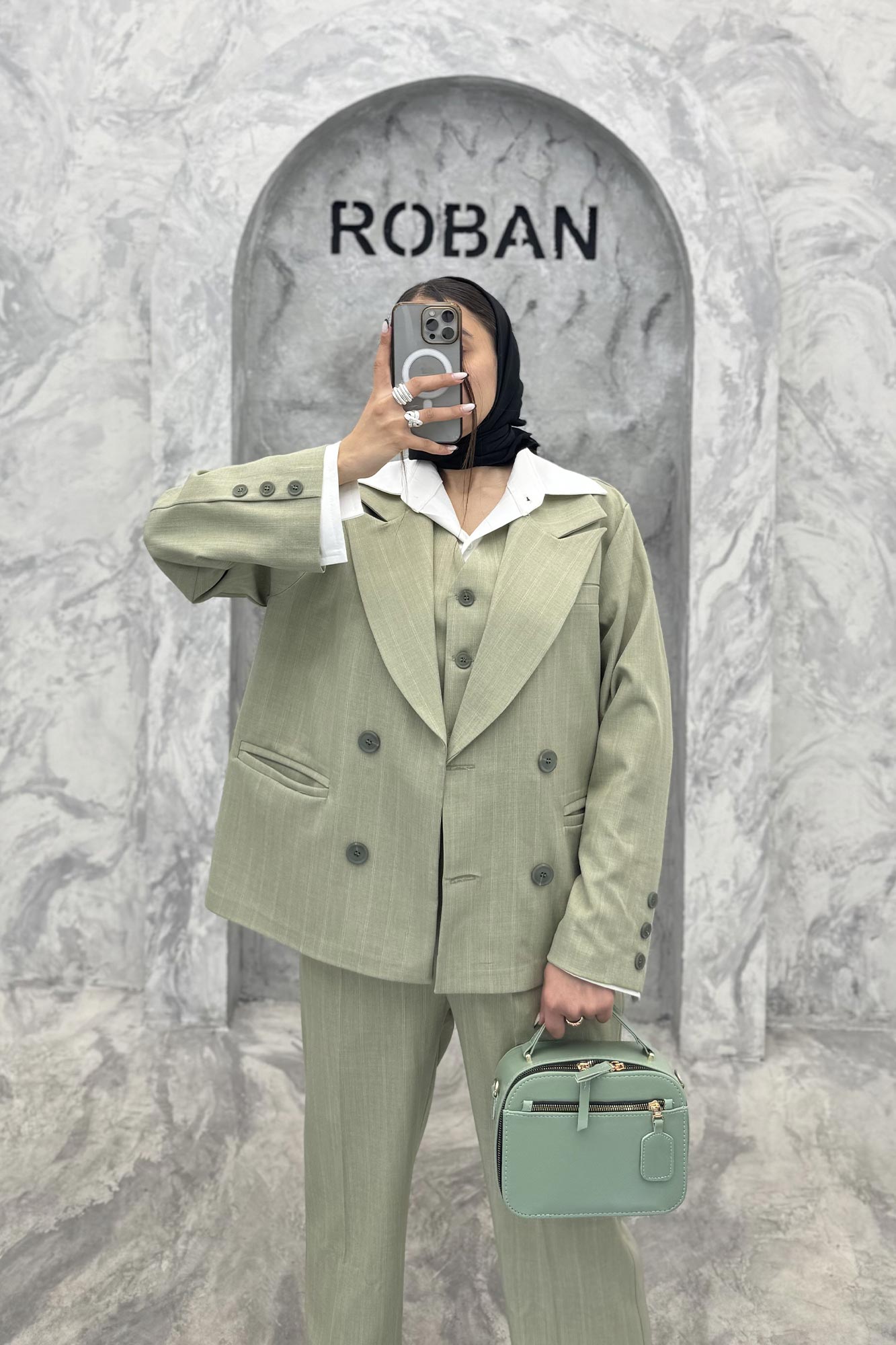 ست سه تکه بزیاق دیپلمات هرمان