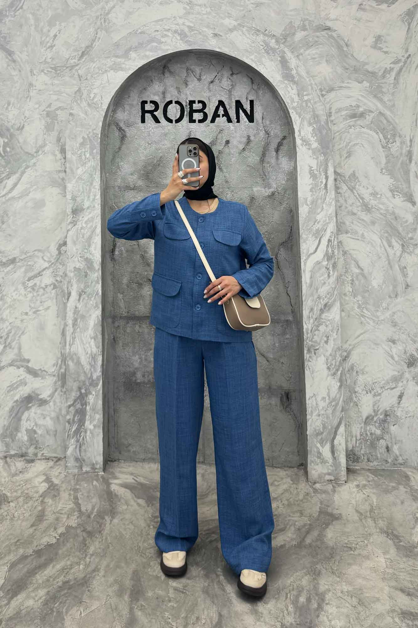 ست کت و شلوار شانتون 4 در جیب نیکول