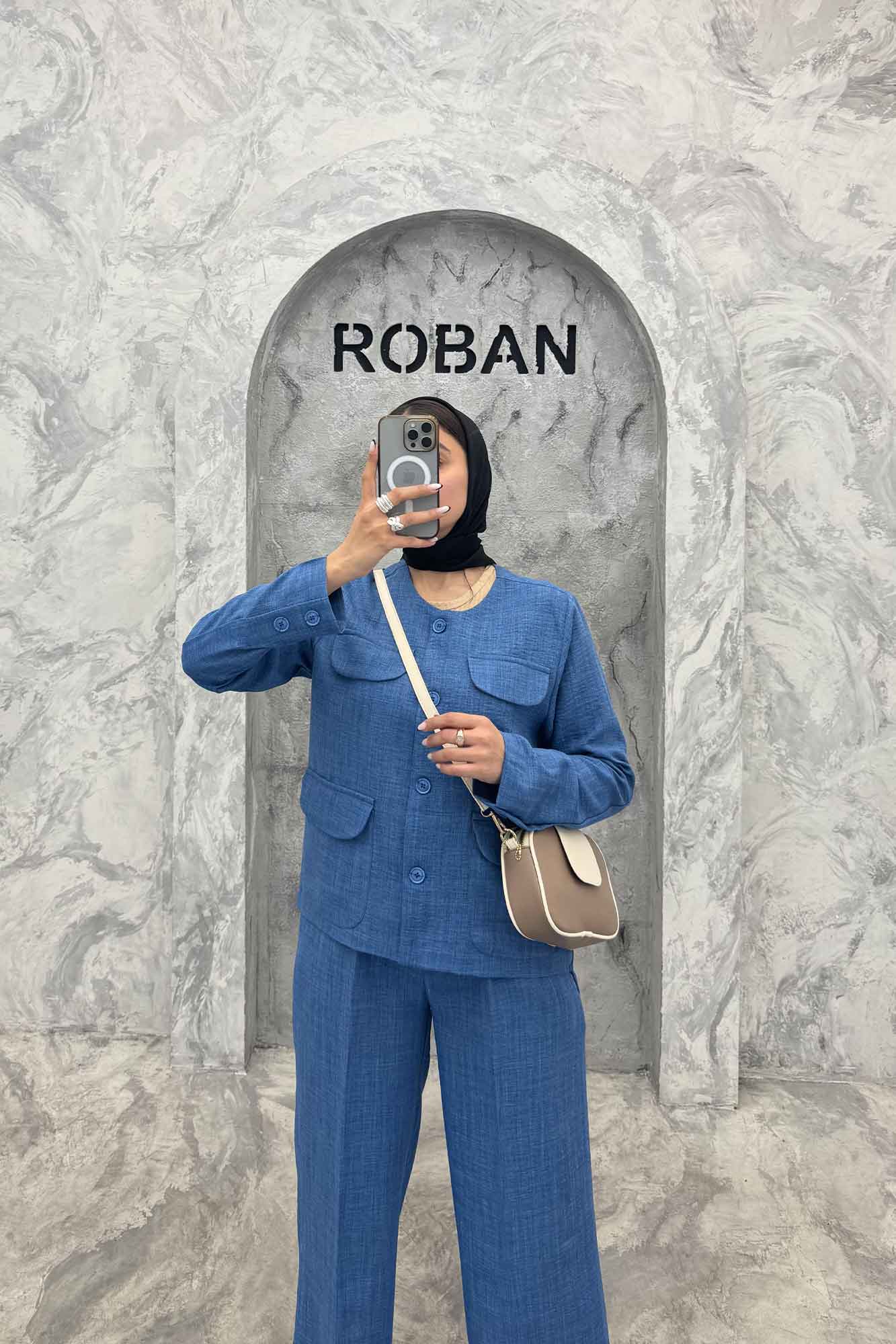 ست کت و شلوار شانتون 4 در جیب نیکول