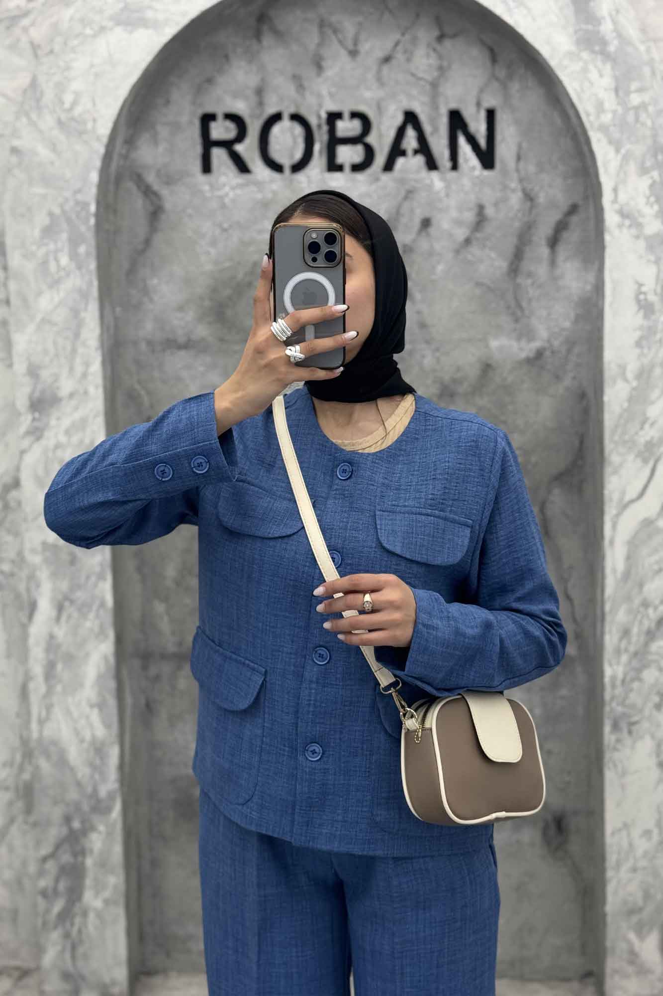 ست کت و شلوار شانتون 4 در جیب نیکول