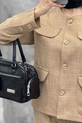 ست کت و شلوار شانتون 4 در جیب نیکول