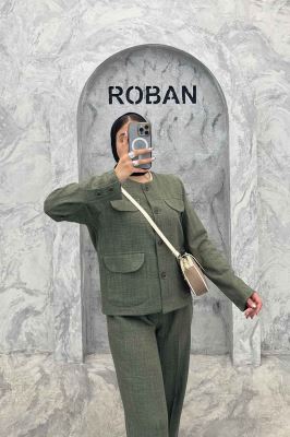 ست کت و شلوار شانتون 4 در جیب نیکول