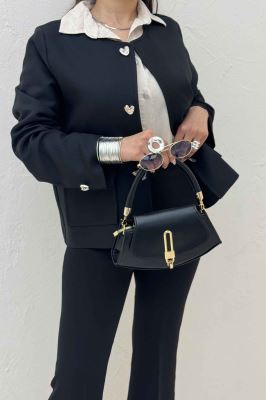 کت یقه گرد دو جیب پاکتی مازراتی کجراه 