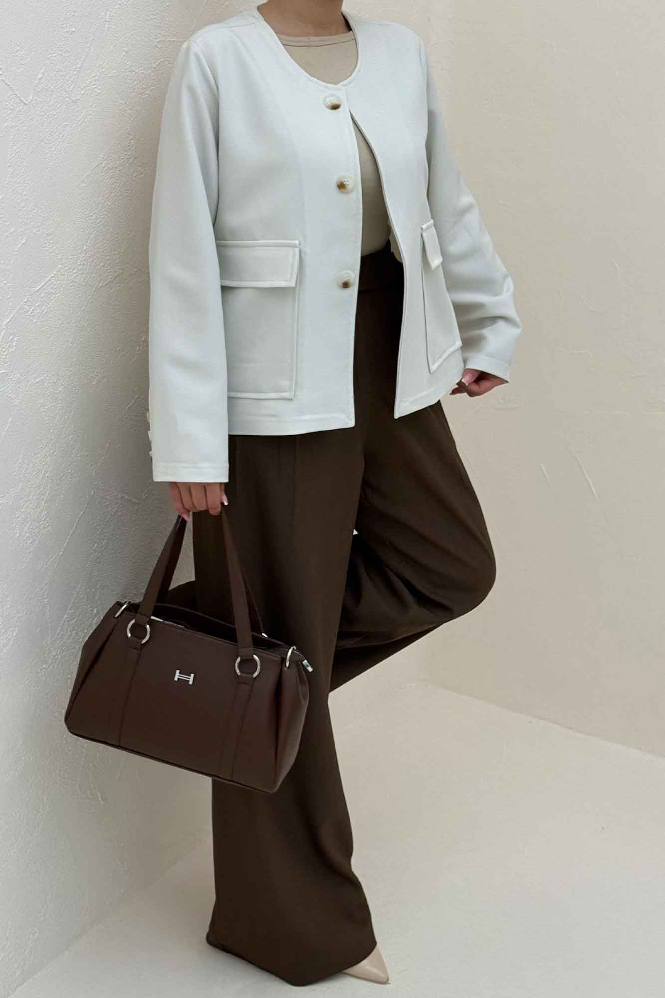 کت مازراتی کجراه یقه گرد ARLO