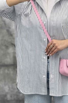 شومیز مانتویی راه راه 