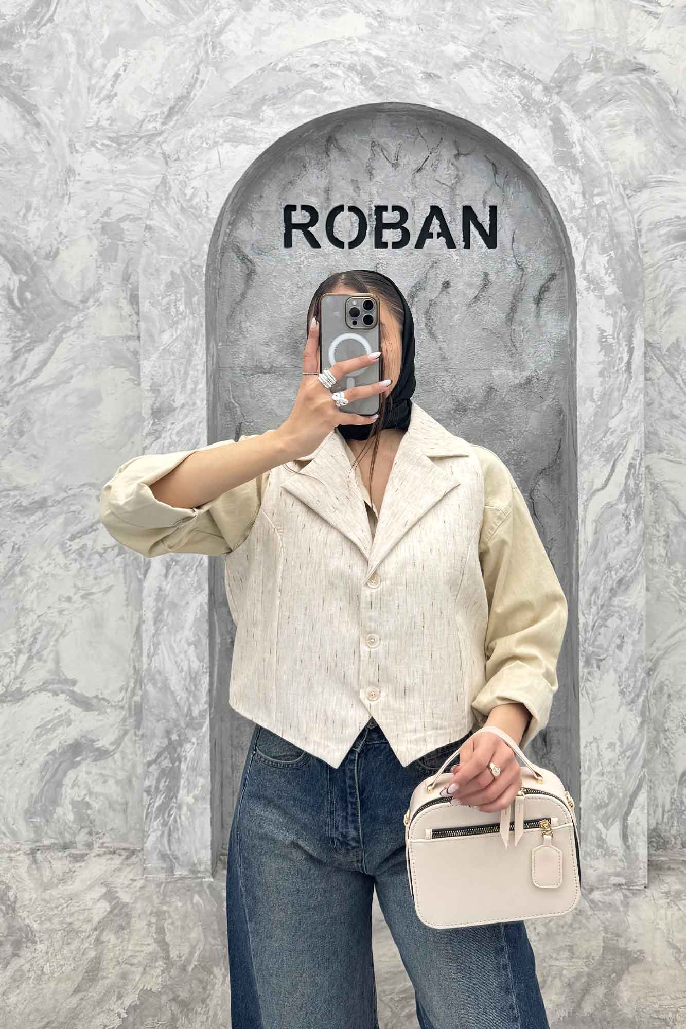 جلیقه پایین هفتی کوکی دو نخ