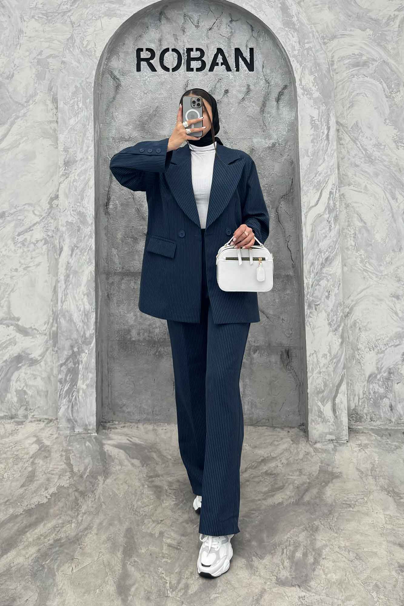 ست کت و شلوار دو جیب پاکتی دیپلمات ژاویر R