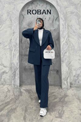 ست کت و شلوار دو جیب پاکتی دیپلمات ژاویر R