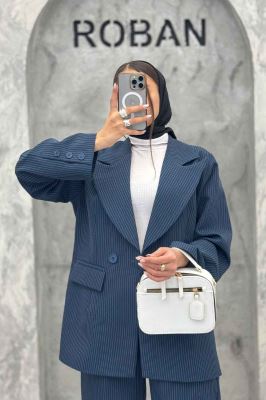 ست کت و شلوار دو جیب پاکتی دیپلمات ژاویر R