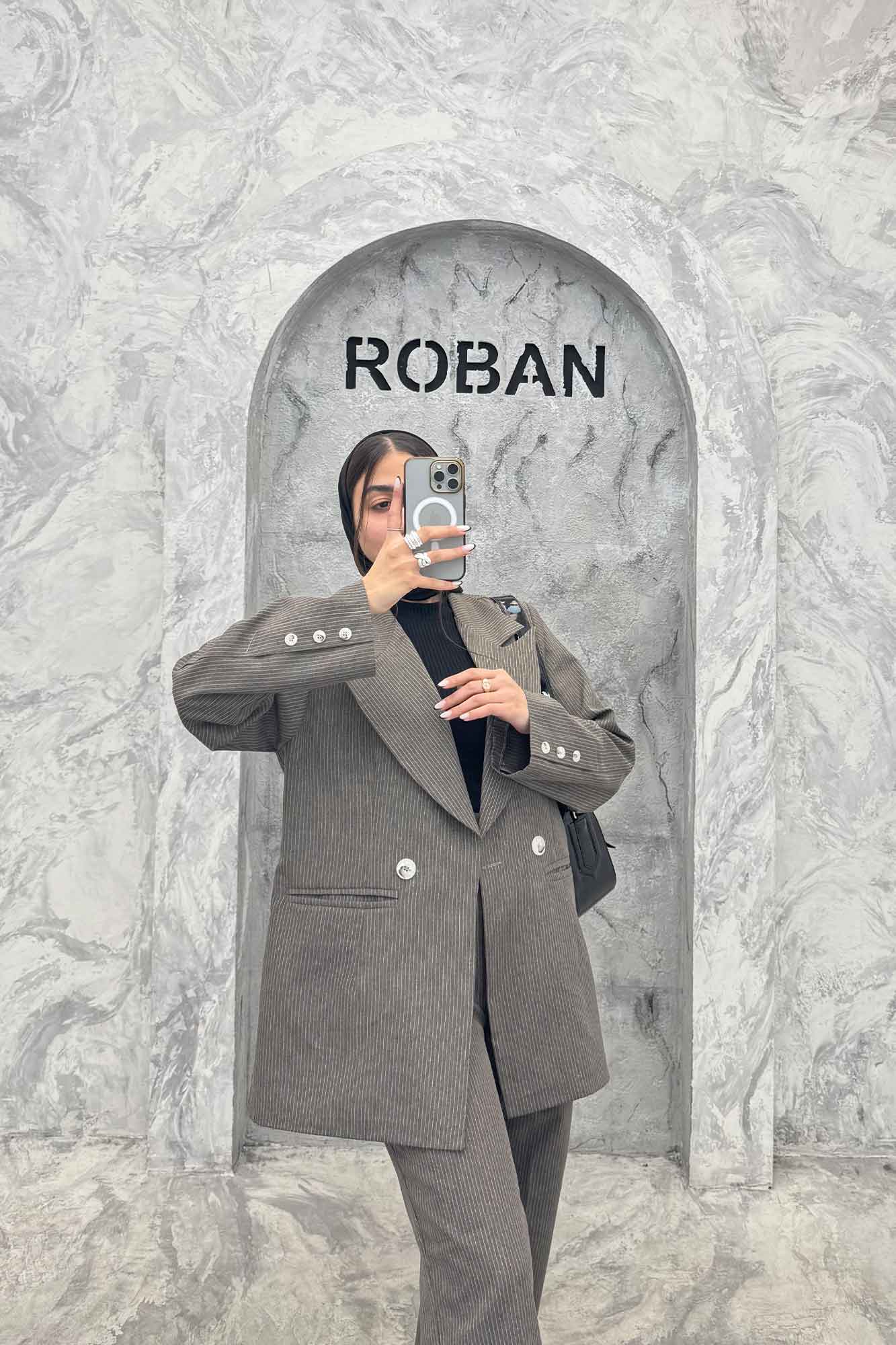 ست کت و شلوار دو جیب پاکتی دیپلمات ژاویر R