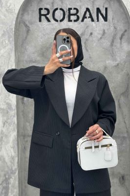 ست کت و شلوار دو جیب پاکتی دیپلمات ژاویر R