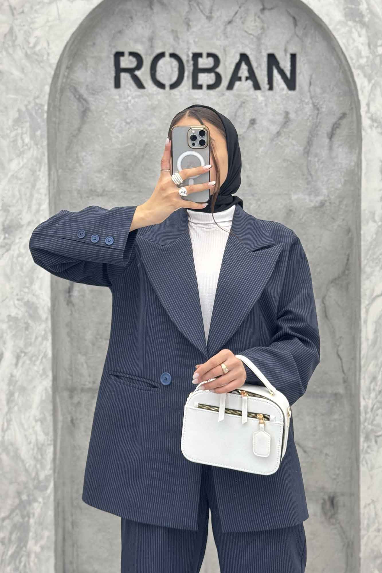 ست کت و شلوار دو جیب پاکتی دیپلمات ژاویر R