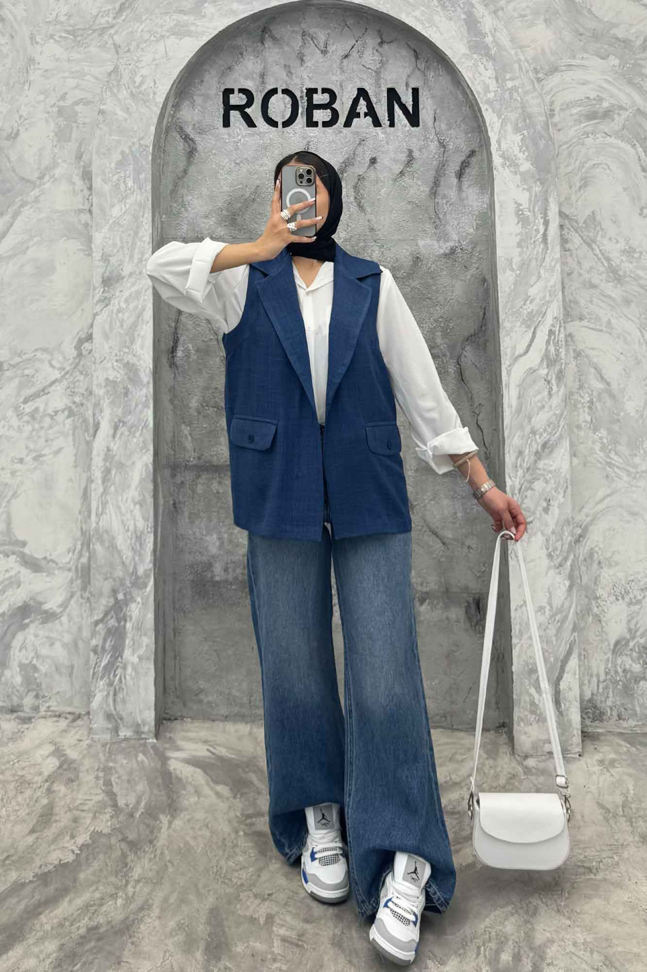 وست بلند شانتون دو جیب دکمه