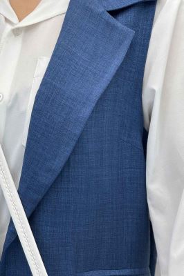 وست بلند شانتون دو جیب دکمه